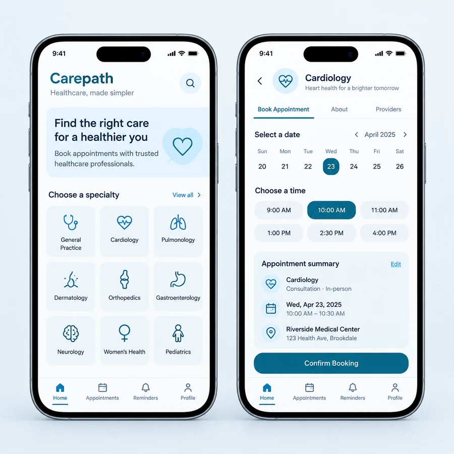 Carepath product design overview